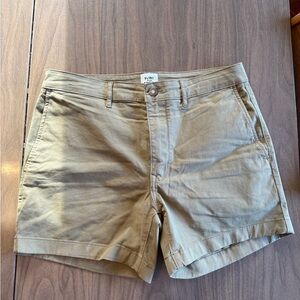 Men’s Tan Khaki Chino Shorts